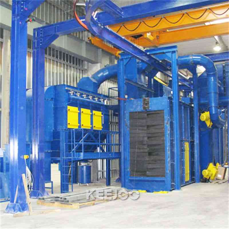 catenary shot blasting machine