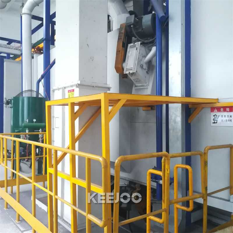 catenary shot blasting machine