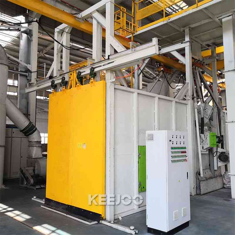 catenary shot blasting machine