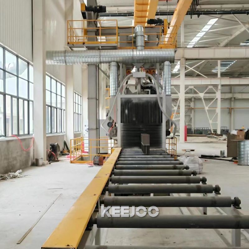 Bridge Steel Plate Pretreatment Line