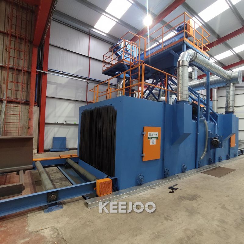 Bridge Steel Plate Pretreatment Line