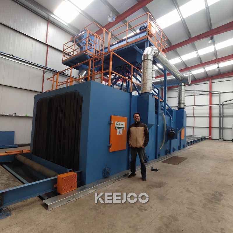 Bridge Steel Plate Pretreatment Line Bridge Steel Plate Pretreatment Line