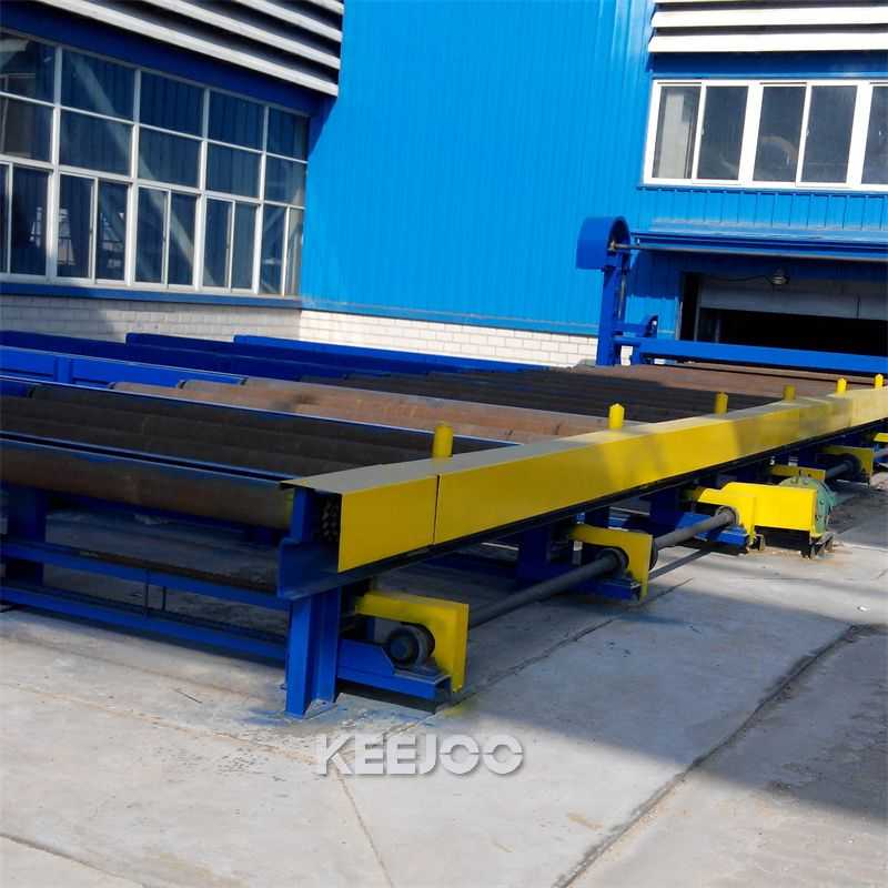 steel plate shot blasting machine