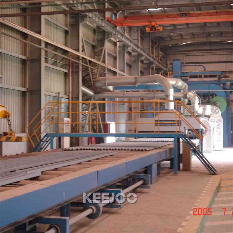 Plate Surface Pretreatment Shot Blasting Machine Plate Surface Pretreatment Shot Blasting Machine