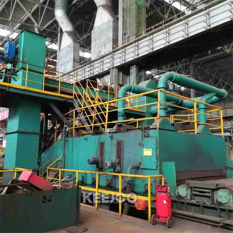 Plate Surface Pretreatment Shot Blasting Machine