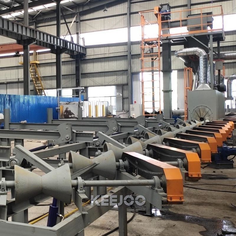 Steel Pipe Shot Blasting Machine
