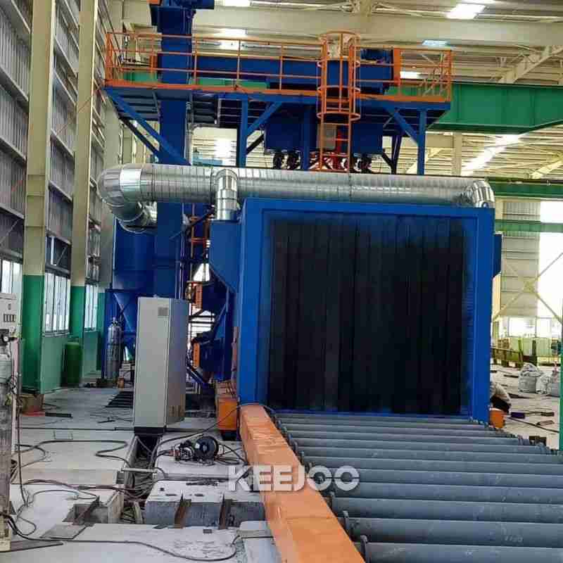 Steel Structural Shot Blasting Machine Steel Structural Shot Blasting Machine