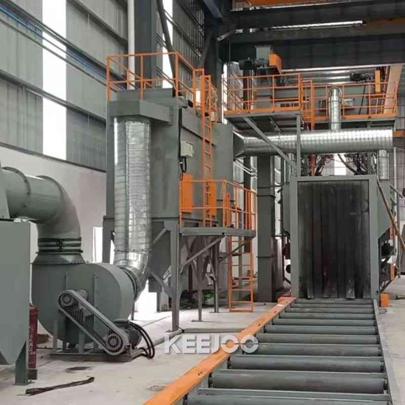 Weldment Shot Blasting Machine Weldment Shot Blasting Machine