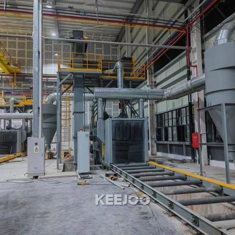 Welded Tube Shot Blasting Machine