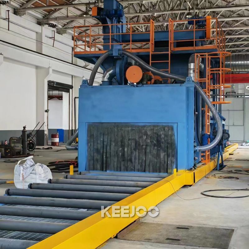 Welded Tube Shot Blasting Machine