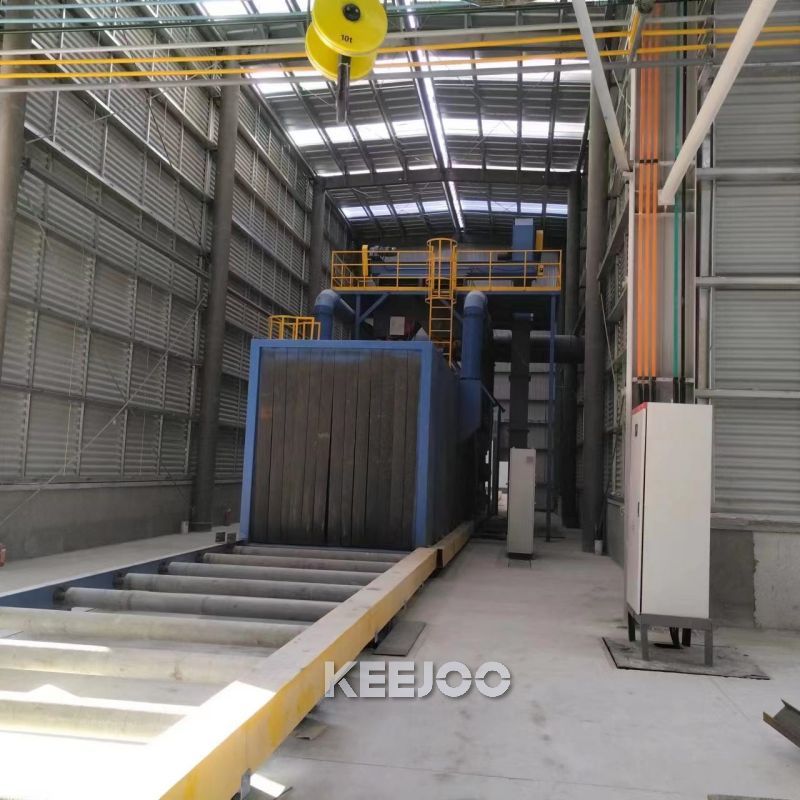 Welded Tube Shot Blasting Machine