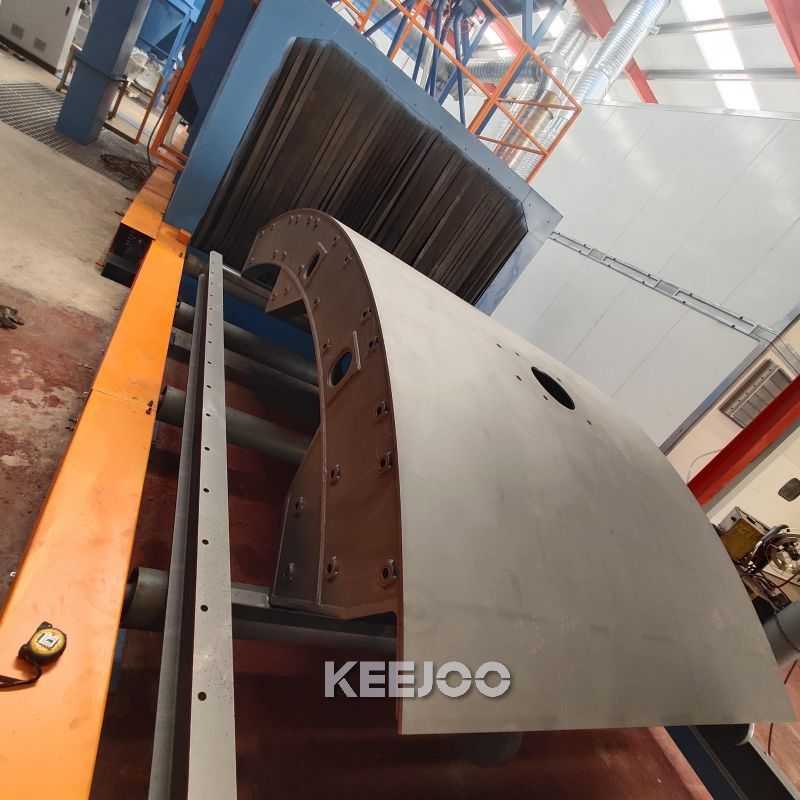 Frame Girder Shot Blasting Machine