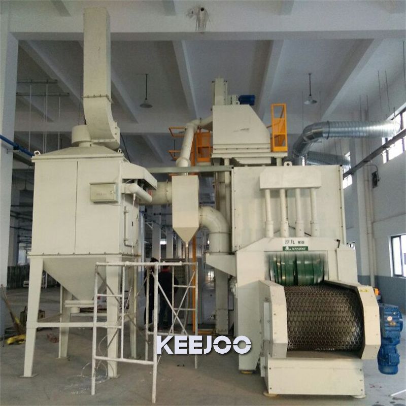 Cast Iron Parts Shot Blasting Machine