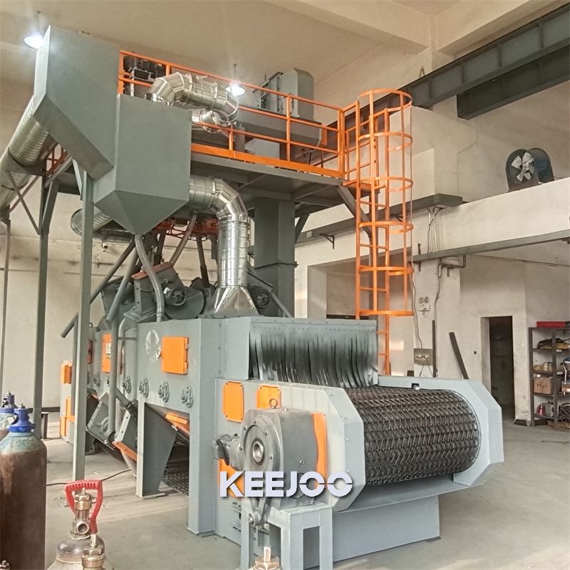 Cast Iron Parts Shot Blasting Machine