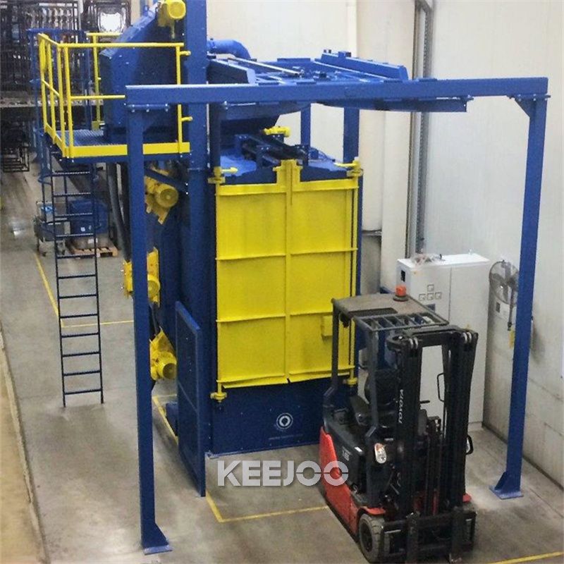 Engine Blocks Shot Blasting Machine