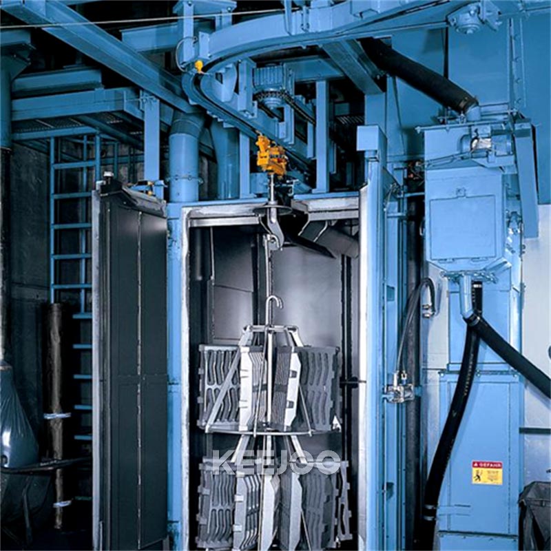 Welded Frames Shot Blasting Machine