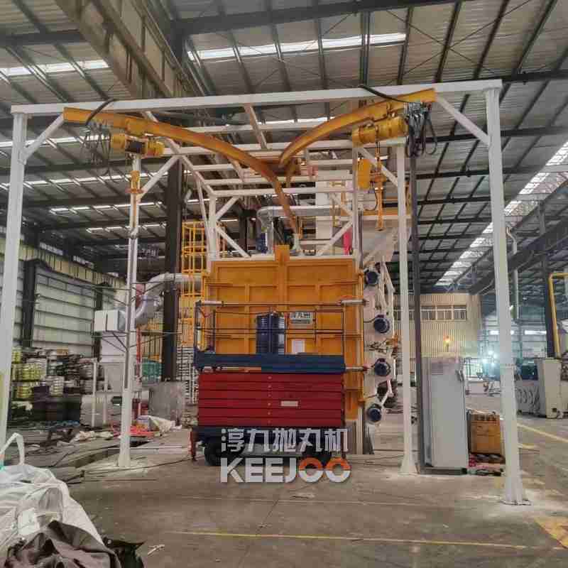 Aluminum Die-Castings Shot Blasting Machine