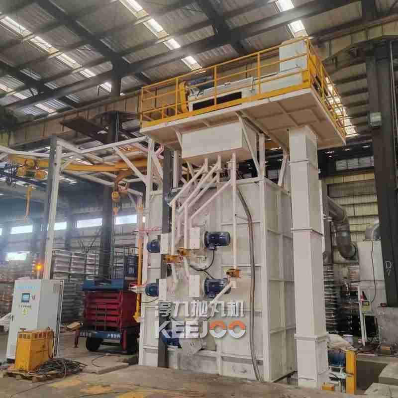 Aluminum Die-Castings Shot Blasting Machine Aluminum Die-Castings Shot Blasting Machine