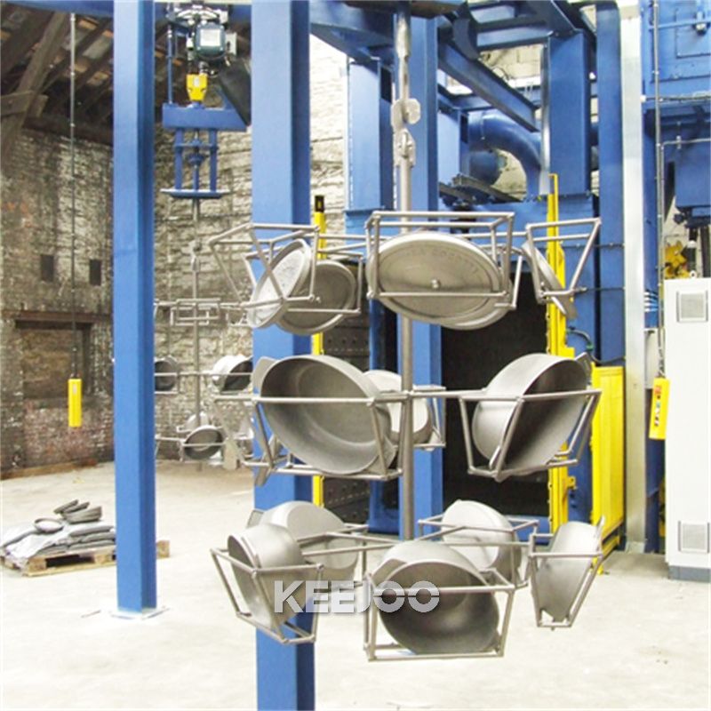 Aluminum Die-Castings Shot Blasting Machine