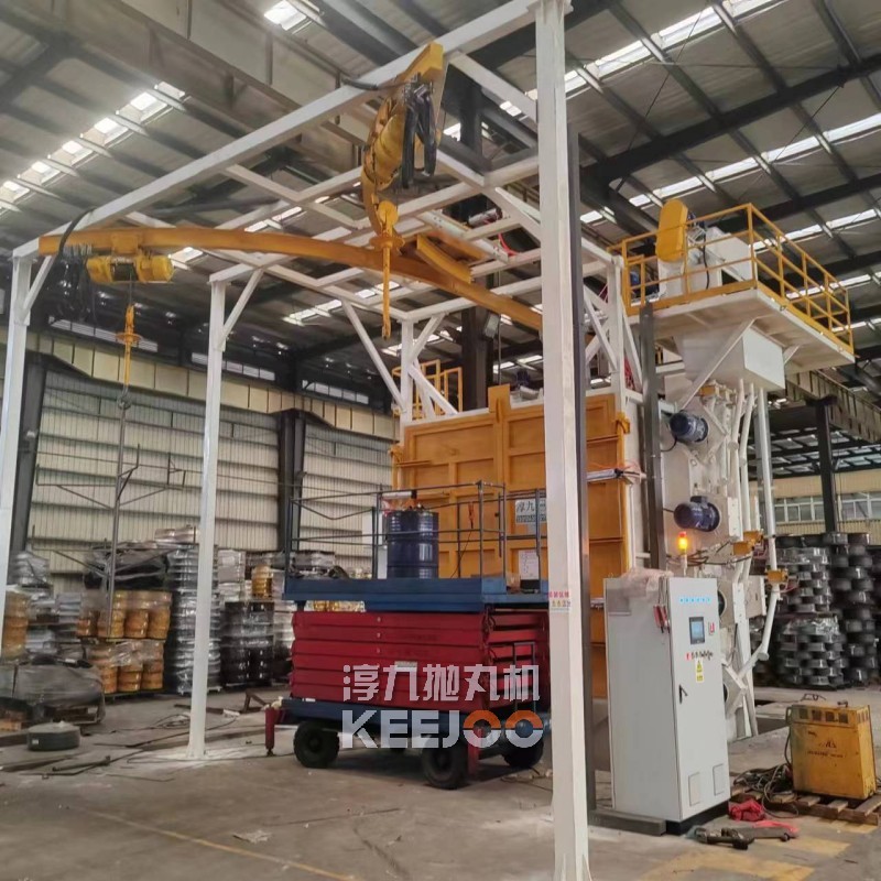 Aluminum Die-Castings Shot Blasting Machine