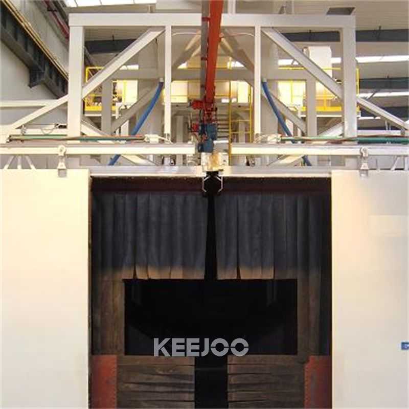 hook type shot blasting machine