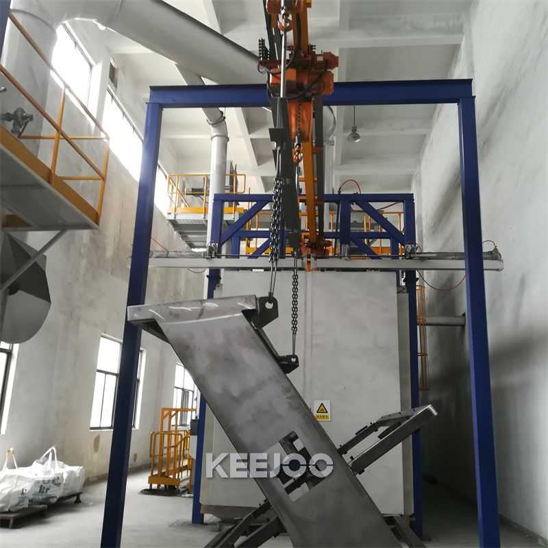 hook type shot blasting machine