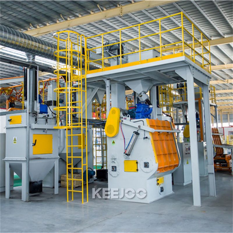 Small Castings Shot Blasting Machine
