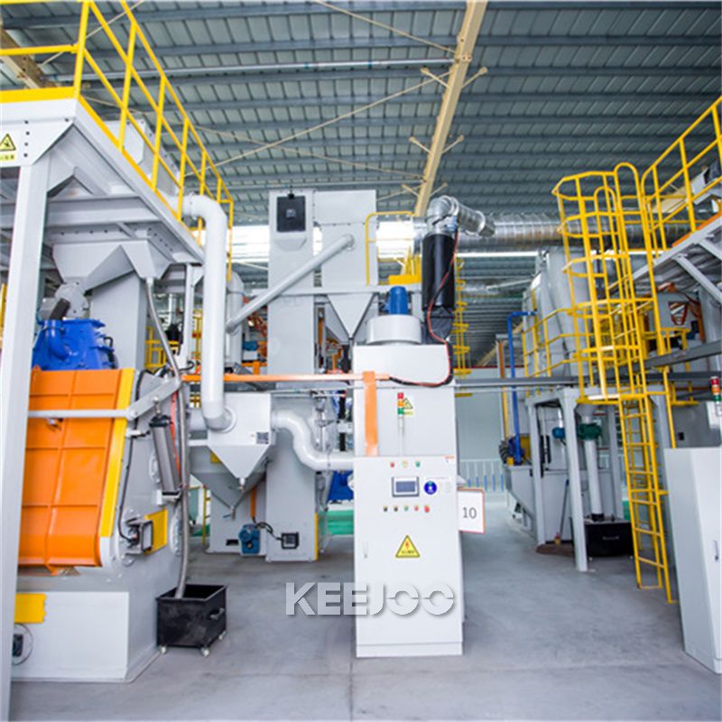 Small Castings Shot Blasting Machine