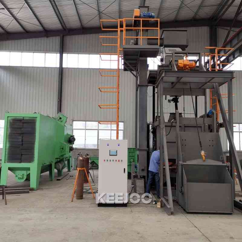 Fastener Tumblast Shot Blasting Machine Fastener Tumblast Shot Blasting Machine