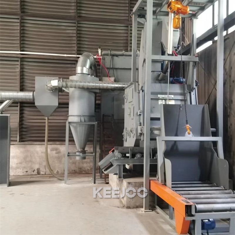 Fastener Tumblast Shot Blasting Machine