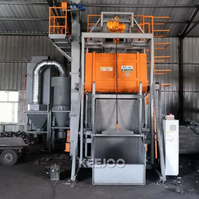 Heat-Treated Gears Shot Blasting Machine