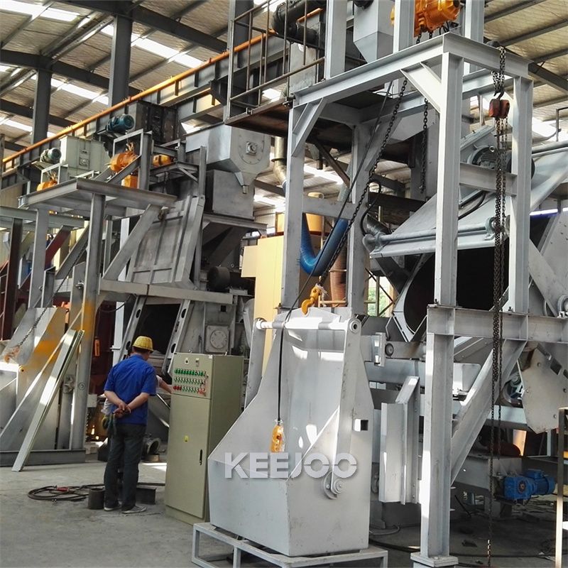 Heat-Treated Gears Shot Blasting Machine