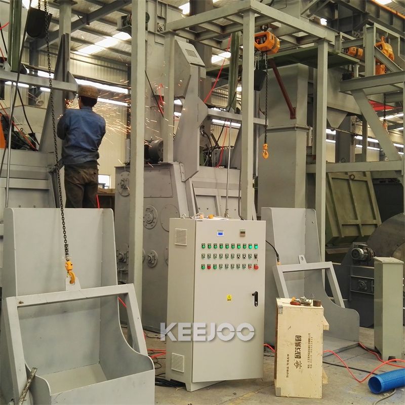 Heat-Treated Gears Shot Blasting Machine