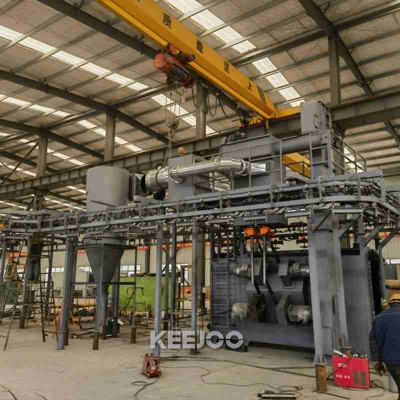 Engine Connecting Rods Shot Blasting Machine Engine Connecting Rods Shot Blasting Machine