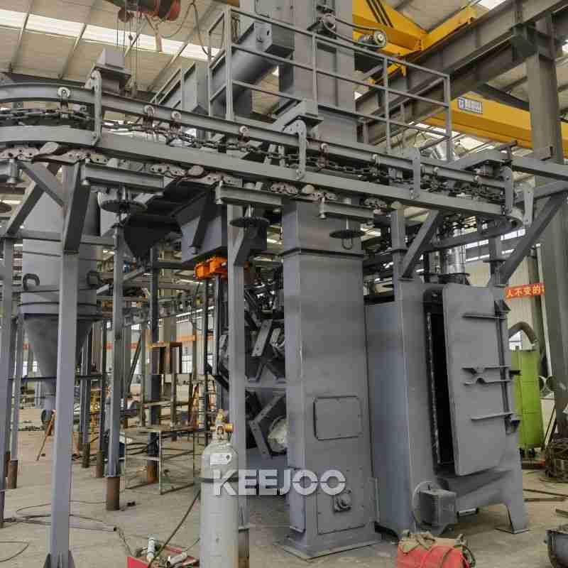 Engine Connecting Rods Shot Blasting Machine Engine Connecting Rods Shot Blasting Machine
