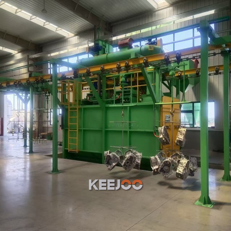 Engine Connecting Rods Shot Blasting Machine