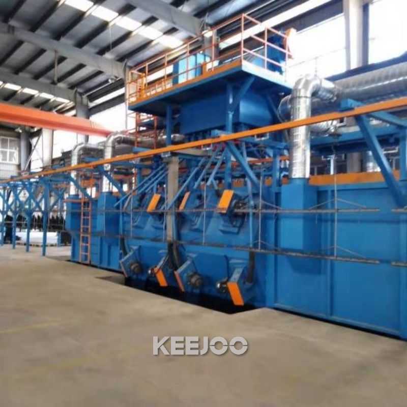 Angle Steels Shot Blasting Machine Angle Steels Shot Blasting Machine