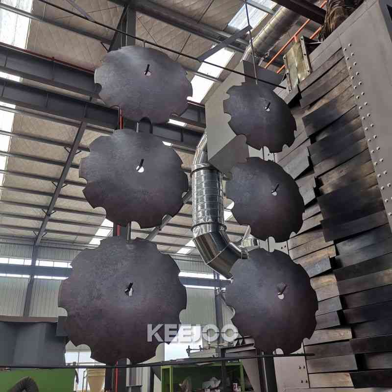 Angle Steels Shot Blasting Machine Angle Steels Shot Blasting Machine