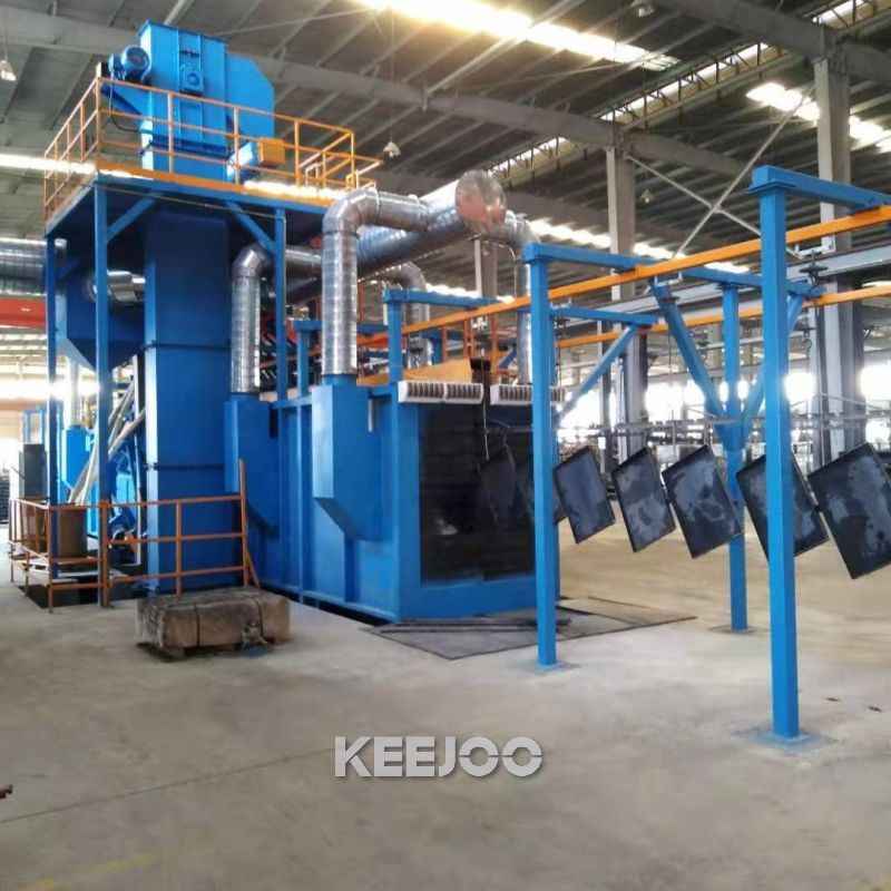 Angle Steels Shot Blasting Machine Angle Steels Shot Blasting Machine