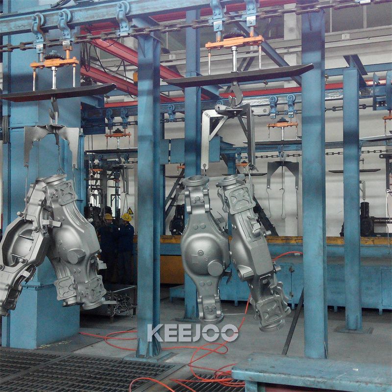 Angle Steels Shot Blasting Machine