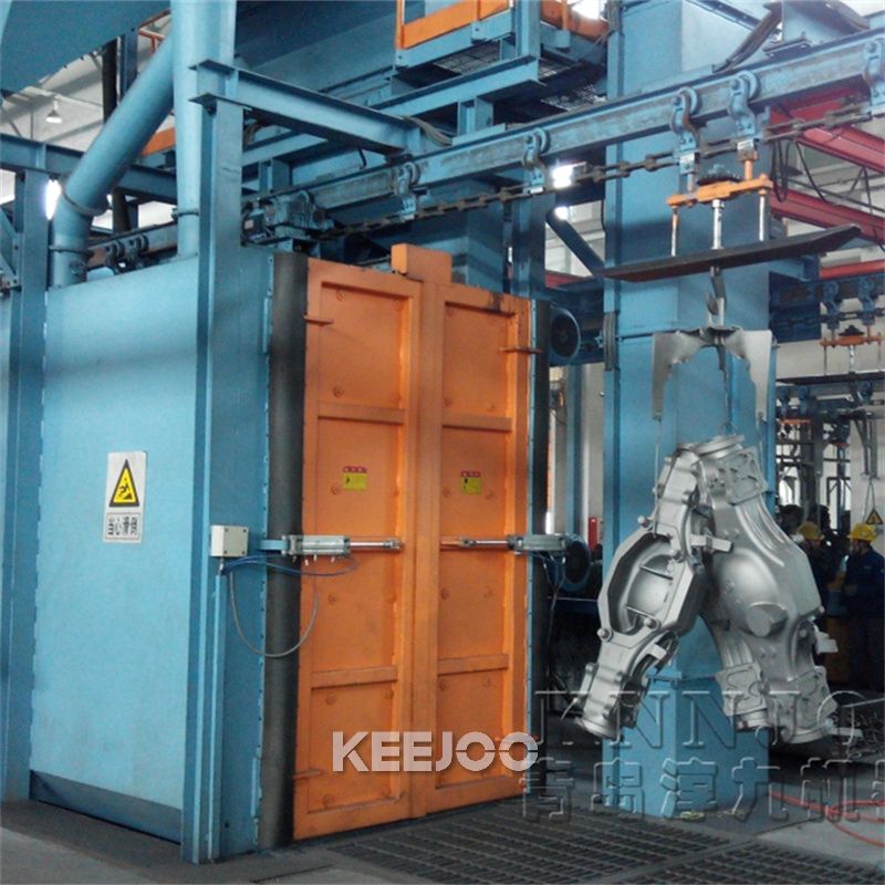 Angle Steels Shot Blasting Machine