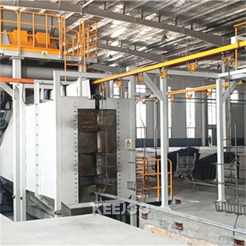 Angle Steels Shot Blasting Machine