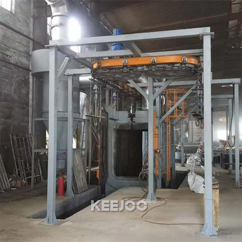 Angle Steels Shot Blasting Machine
