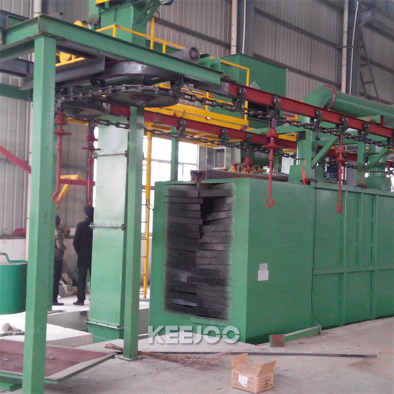Angle Steels Shot Blasting Machine