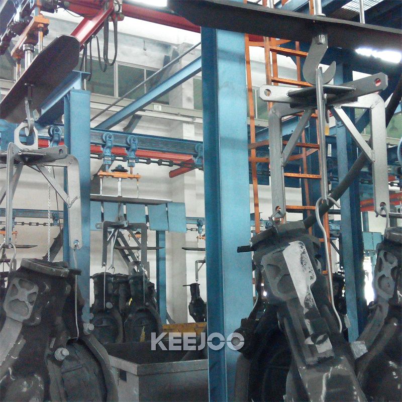 Welded Parts Catenary Shot Blasting Machine
