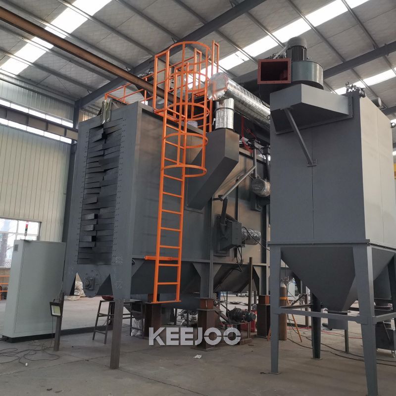 Welded Parts Catenary Shot Blasting Machine