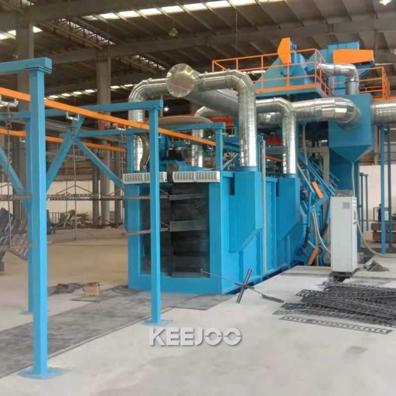 catenary shot blasting machine