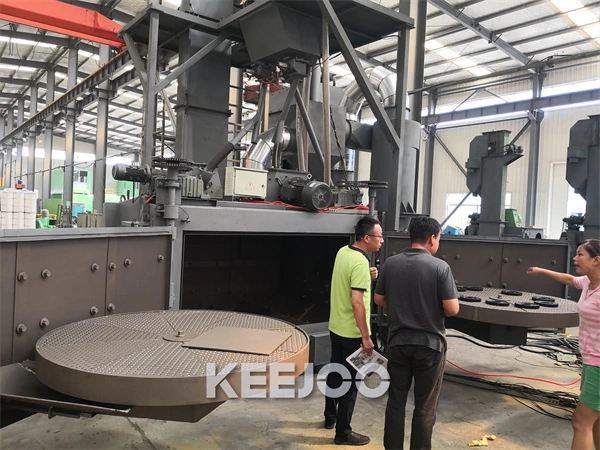 Wheel Hub Shot Blasting Machine