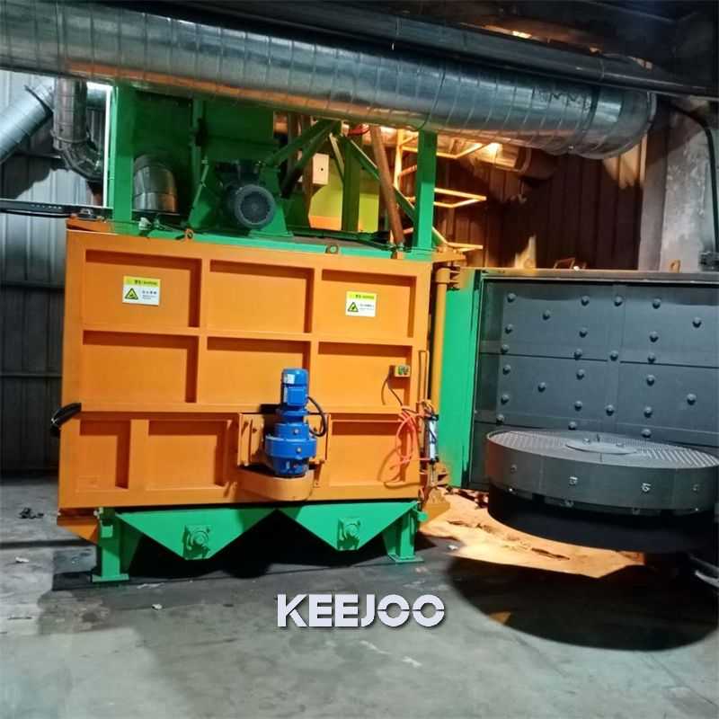 Stamping Parts Shot Blasting Machine Stamping Parts Shot Blasting Machine
