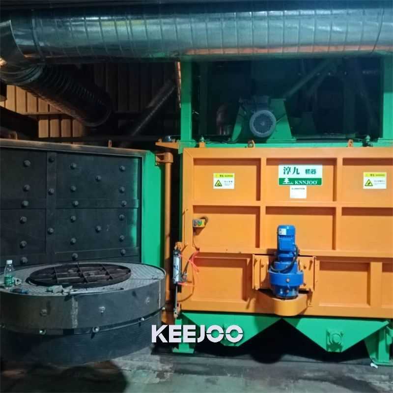Stamping Parts Shot Blasting Machine Stamping Parts Shot Blasting Machine